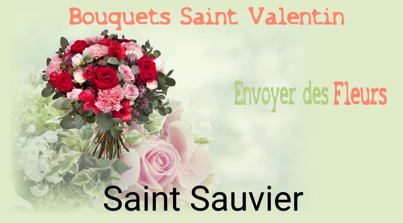 Roses de Saint-Valentin livrées à Saint-Sauvier